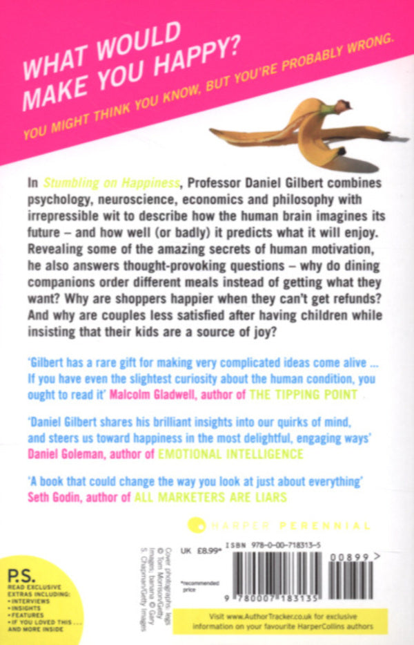 Stumbling On Happiness Daniel Gilbert / Дэниел Гилберт 9780007183135-2