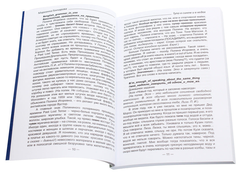 Stupidly in blue and sneakers / Тупо в синем и в кедах Марианна Гончарова 978-617-7583-10-2-4