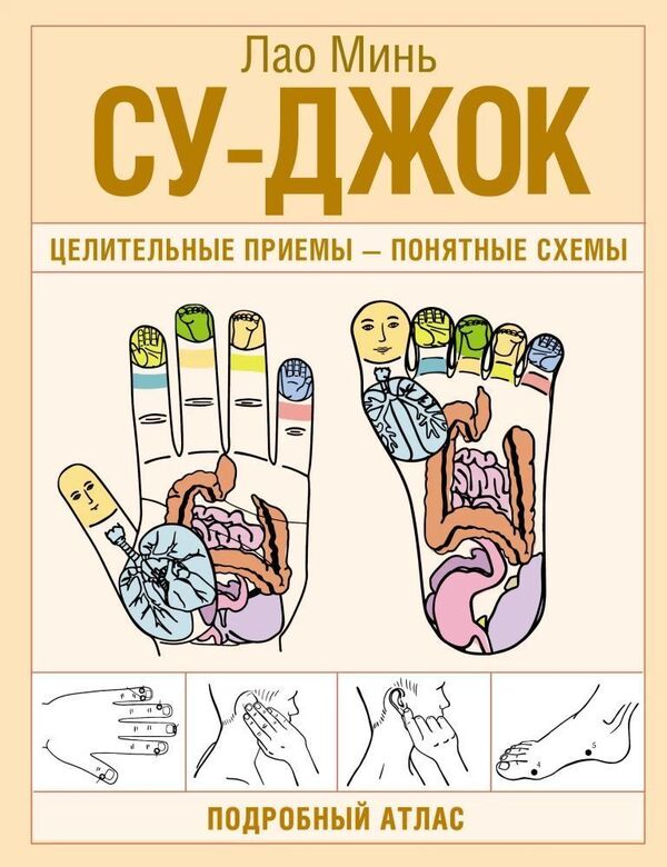 Su-Jok Healing Techniques Are Clear Diagrams Detailed Atlas - Су-джок Целительные приемы понятные схемы Подробный атлас Lao Min - Лао Минь Does not apply-1