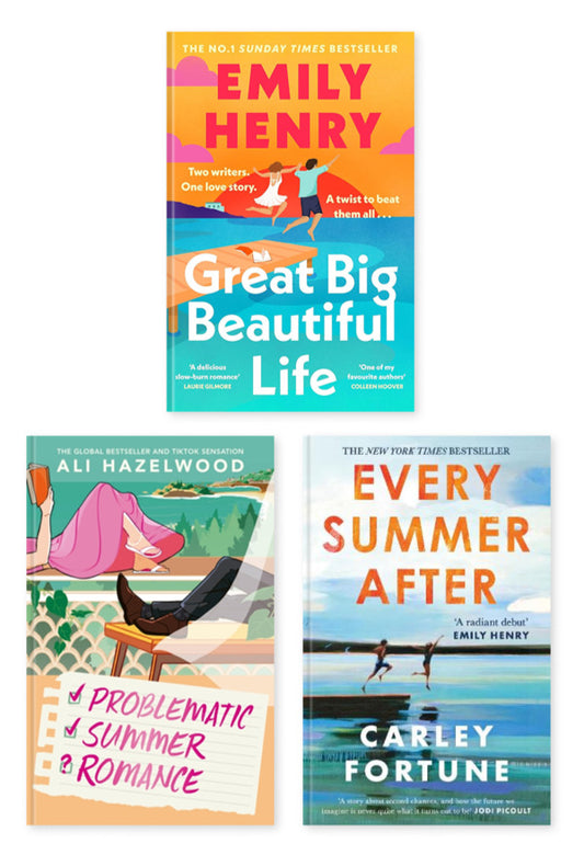Summer Vibes Set Of 3 Books Ali Hazelwood, Carly Fortune, Emily Henry - Али Хейзелвуд, Карли Форчун, Эмили Генри 9781408729885,9780349433103,9781405974738-1
