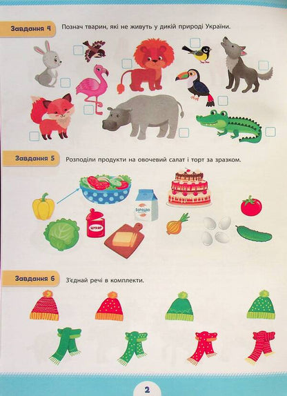 Summer preparation for school. The world around me (+ stickers) / Літня підготовка до школи. Світ навколо мене (+ наліпки)  978-617-544-304-0-4