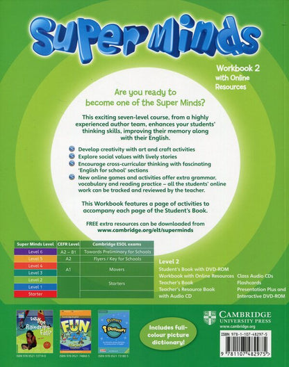 Super Minds 2. Workbook with Online Resources / Super Minds 2. Workbook with Online Resources Герберт Пучта 9781107482975-2