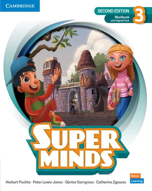 Super Minds 2Nd Edition 3 Workbook With Digital Pack British English Herbert Puchta, Peter Lewis-Jones, Gunter Gerngross, Catherine Zgouras / Герберт Пучта, Питер Льюис-Джонс, Гюнтер Гернгросс, Кэтрин Згурас 9781108909303-1