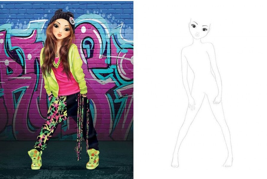 Super Model. Fashion style. Album of a young stylist / Super Model. Fashion style. Альбом юного стиліста  978-966-935-974-2-4