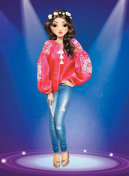 Super Model. Fashionable Ukrainian girl / Super Model. Модна україночка  978-966-935-977-3-4