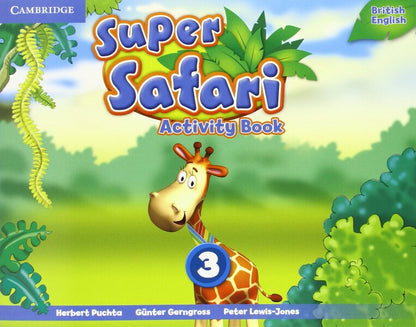 Super Safari Level 3 Activity Book Herbert Pute / Герберт Пюте 9781107477087-1