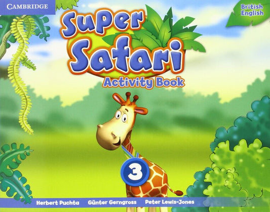 Super Safari Level 3 Activity Book Herbert Pute / Герберт Пюте 9781107477087-1