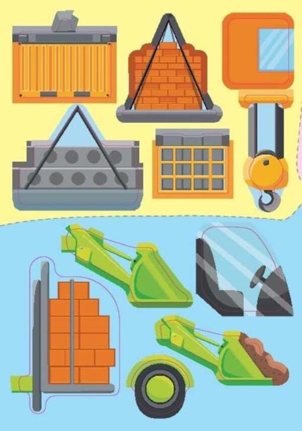 Super workshop. Construction machinery / Супермайстерня. Будівельна техніка Елена Собчук 9786175443156-4