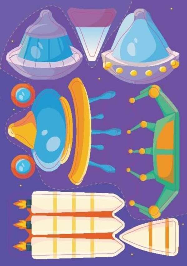Super workshop. Space technology / Супермайстерня. Космічна техніка Елена Собчук 9786175443163-5