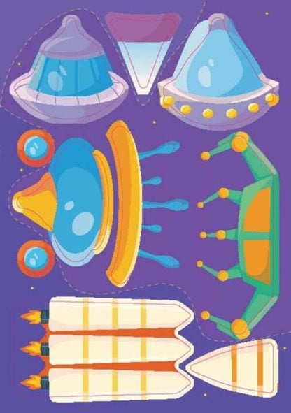 Super workshop. Space technology / Супермайстерня. Космічна техніка Елена Собчук 9786175443163-5