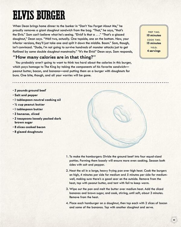 Supernatural: The Official Cookbook Julie Tremein, Jessica Torres / Джули Тремейн, Джессика Торрес 9781789093469-6