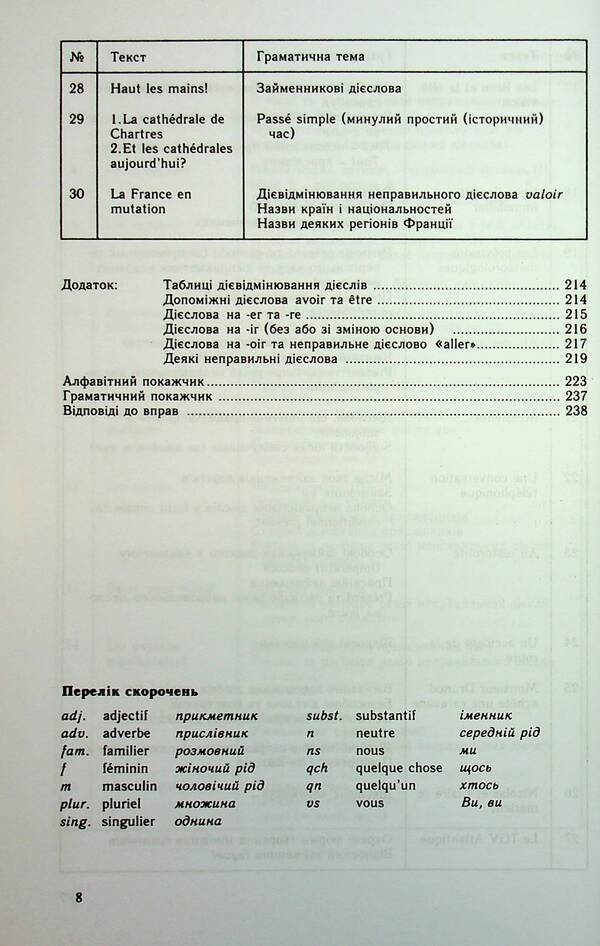 Supervise Of French. Practical Course / Самовчитель французької мови. Практичний курс Peter Ilgenfritz, Gerraud Schneider, Annik Glokcin-Kerian / Пітер Ільгенфріц, Гертруд Шнайдер, Енк Голлоккін-Керейян 9789663621272-6
