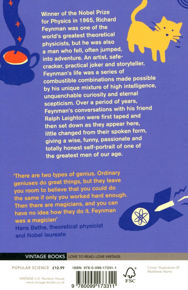 Surely You're Joking Mr Feynman Richard Feynman / Ричард Фейнман 9780099173311-2