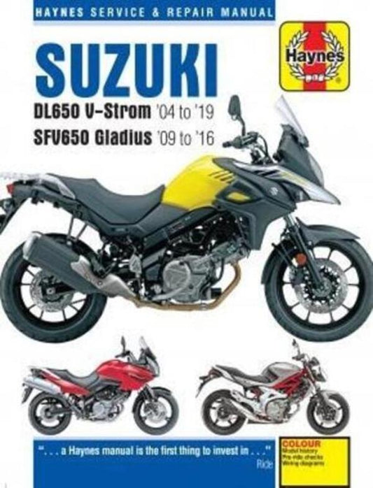 Suzuki DL650 V -STROM & SFV650 Gladius (04 - 19): 2004 To 2019 Haynes Publishing / Haynes Publishing 9781785214363-1