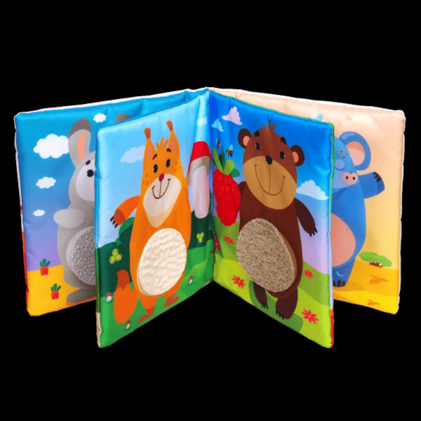 Tactile Book Who Eats What? - Тактильна книга Хто що сть? - Author not specified 9789664404263-4