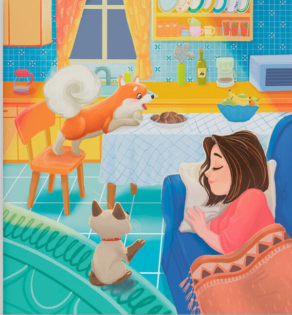 Tailed Adventures. Book 4. Donut And Grinka Are Learning To Be Friends / Хвостаті пригоди. Книга 4. Пончик та Грінка вчаться дружити Yulia Ryzhenko / Джулія Риженко 9786175475836-4