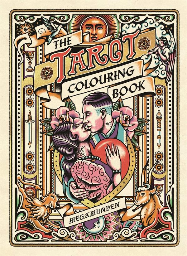 Tarot Coloring Book. A Personal Growth Coloring Journey Diana McMahon Collis / Дайана Мак-Махон Коллис 9781786278098-1