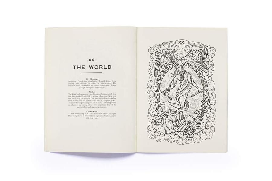 Tarot Coloring Book. A Personal Growth Coloring Journey Diana McMahon Collis / Дайана Мак-Махон Коллис 9781786278098-5