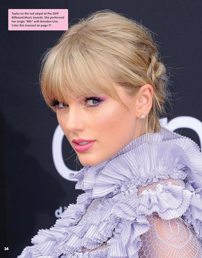 Taylor Swift Forever Coloring & Activity Book Ava Moore / Ава Мур 9781497206991-3