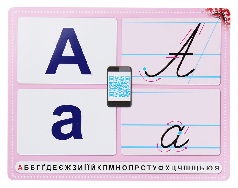 Teaching literacy. We study the alphabet. Cards. Laptops Video materials. 1st class / Навчання грамоти. Вивчаємо абетку. Картки. Лепбуки. Відеоматеріали. 1 клас Ирина Цепова 9789667491741-5