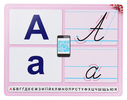 Teaching literacy. We study the alphabet. Cards. Laptops Video materials. 1st class / Навчання грамоти. Вивчаємо абетку. Картки. Лепбуки. Відеоматеріали. 1 клас Ирина Цепова 9789667491741-5