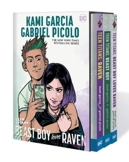 Teen Titans: Raven, Beast Boy And Beast Boy Loves Raven Box Set Gabriel Picolo, Kami Garcia / Габриэль Пиколо, Ками Гарсия 9781779511522-1