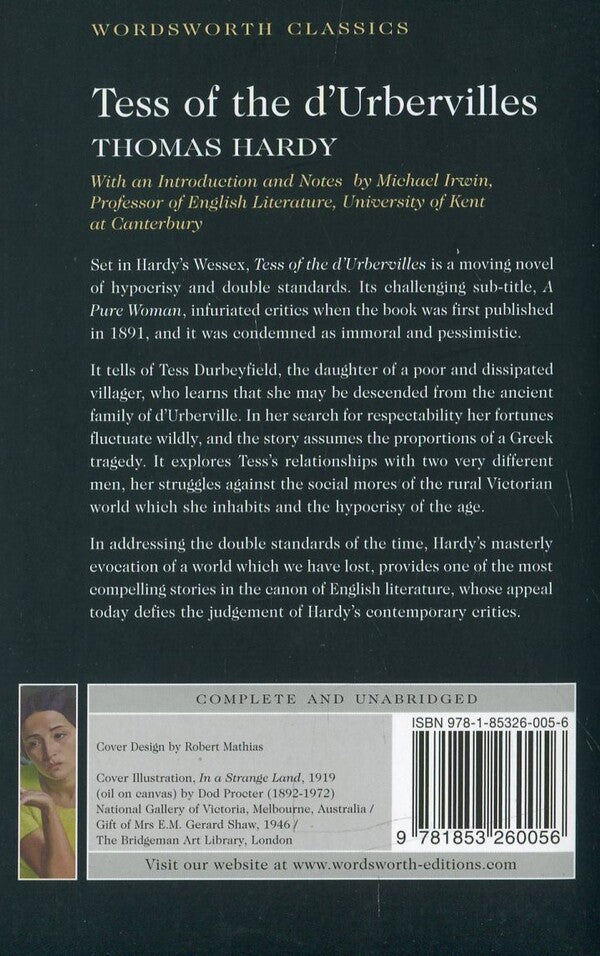 Tess of the d'Urbervilles / Tess of the d'Urbervilles Томас Харди (Гарди) 978-1-85326-005-6-2