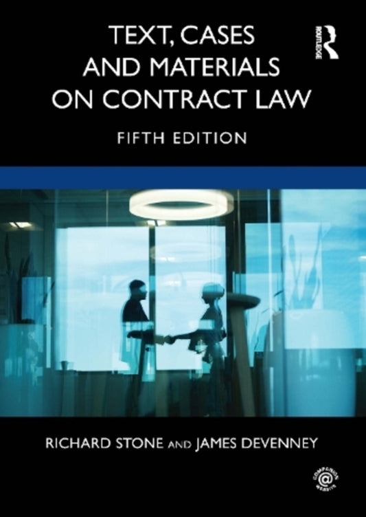 Text, Cases And Materials On Contract Law / Author not specified 9780367222956-1