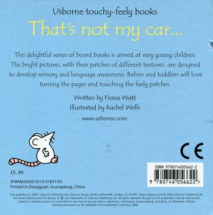 That's Not My Car / That's Not My Car Фиона Уотт 978074605662-2-2