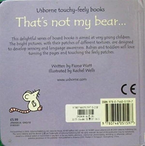 That's not my bear... / That's not my bear... Фиона Уотт 978-0-7460-5159-7-2