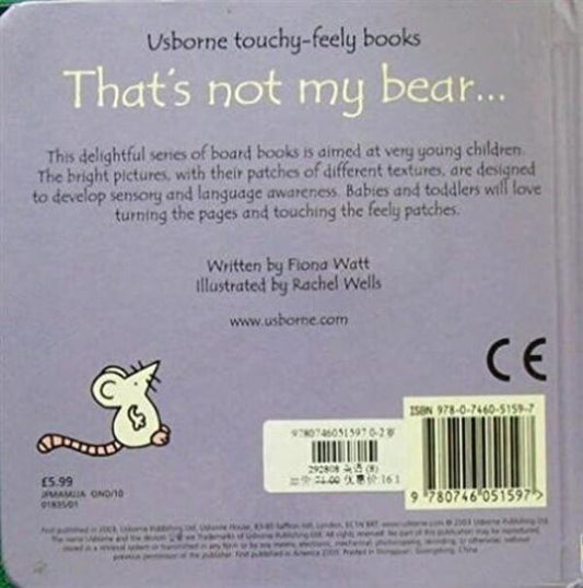 That's not my bear... / That's not my bear... Фиона Уотт 978-0-7460-5159-7-2
