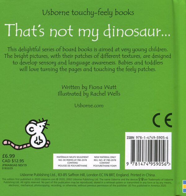 That's not my dinosaur... / That's not my dinosaur... Фиона Уотт 978-1-4749-5905-6-2
