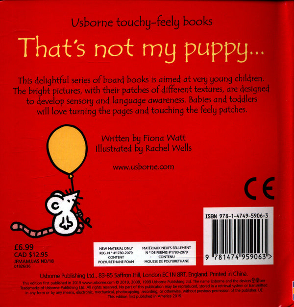 That's not my puppy... / That's not my puppy... Фиона Уотт 978-1-4749-5906-3-2