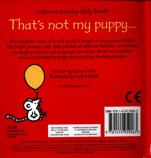 That's not my puppy... / That's not my puppy... Фиона Уотт 978-1-4749-5906-3-2