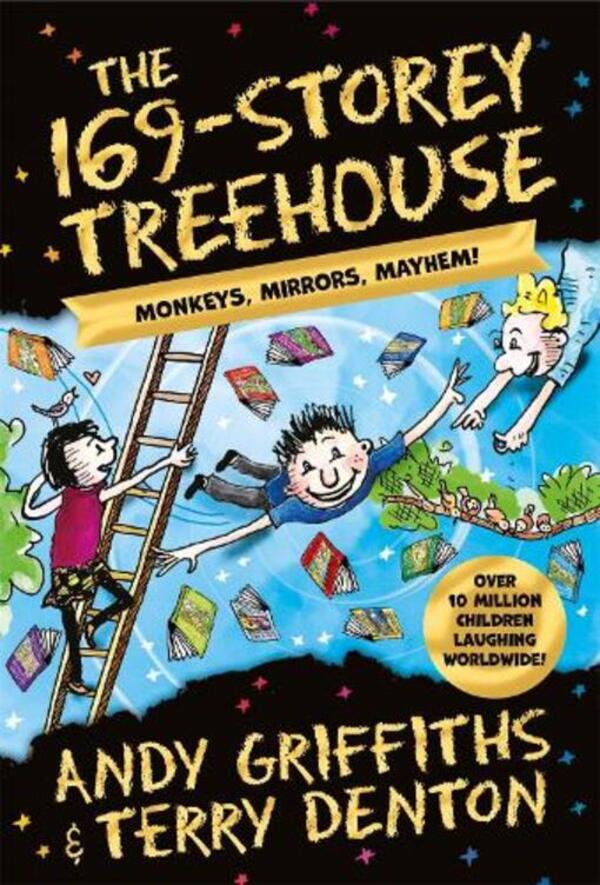 The 169-Story Treehouse: Monkeys, Mirrors, Mayhem! Andy Griffiths / Энди Гриффитс 9781529097153-1
