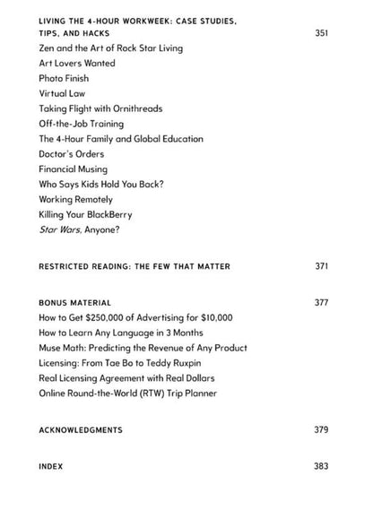 The 4-Hour Work Week. Escape the 9-5, Live Anywhere and Join the New Rich / The 4-Hour Work Week. Escape the 9-5, Live Anywhere and Join the New Rich Тимоти Феррис 9780091929114-4