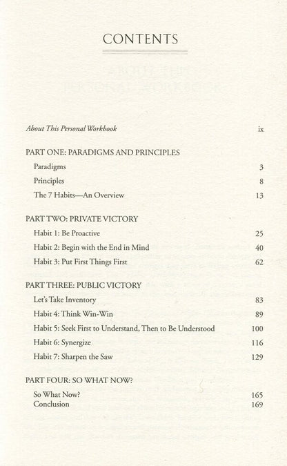 The 7 Habits of Highly Effective People Personal Workbook / The 7 Habits of Highly Effective People Personal Workbook Стивен Кови 978-0-7432-6816-5-3