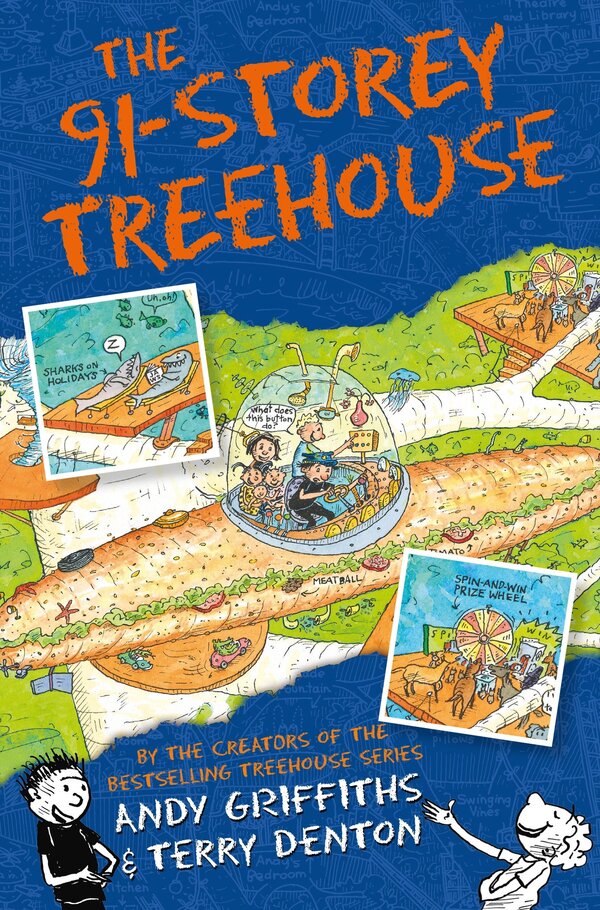 The 91-Story Treehouse / The 91-Storey Treehouse Энди Гриффитс 9781509839162-1