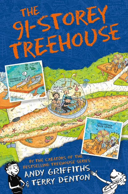 The 91-Story Treehouse / The 91-Storey Treehouse Энди Гриффитс 9781509839162-1