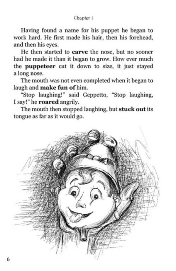 The Adventures Of Pinocchio / The Adventures Of Pinocchio / Пригоди Піноккіо / The Adventures of Pinocchio Carlo Collodi / Карло Коллоді 9789669443205-4