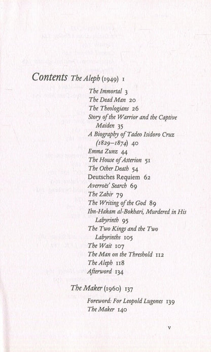 The Aleph Jorge Luis Borges / Хорхе Луис Борхес 9780141183831-3