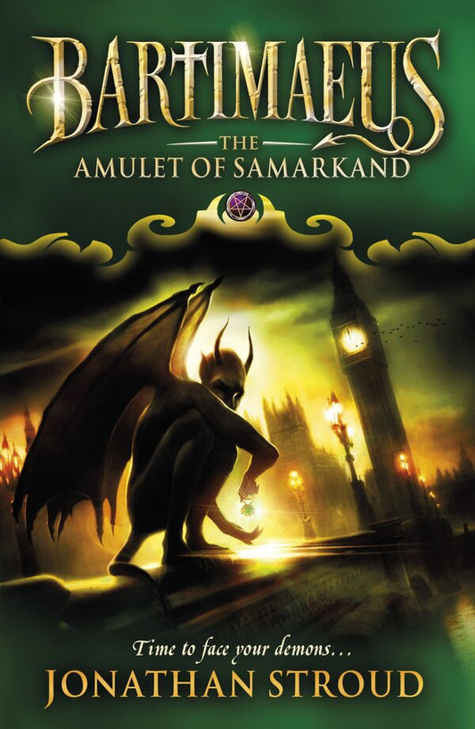 The Amulet Of Samarkand Jonathan Stroud / Джонатан Страуд 9780552562799-1
