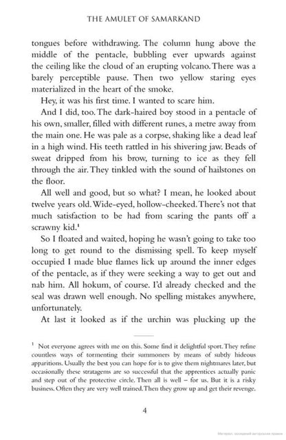 The Amulet Of Samarkand Jonathan Stroud / Джонатан Страуд 9780552562799-4