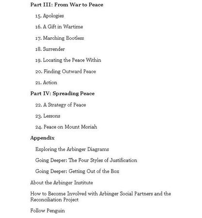 The Anatomy Of Peace: How To Resolve The Heart Of Conflict / Author not specified 9780141983929-3