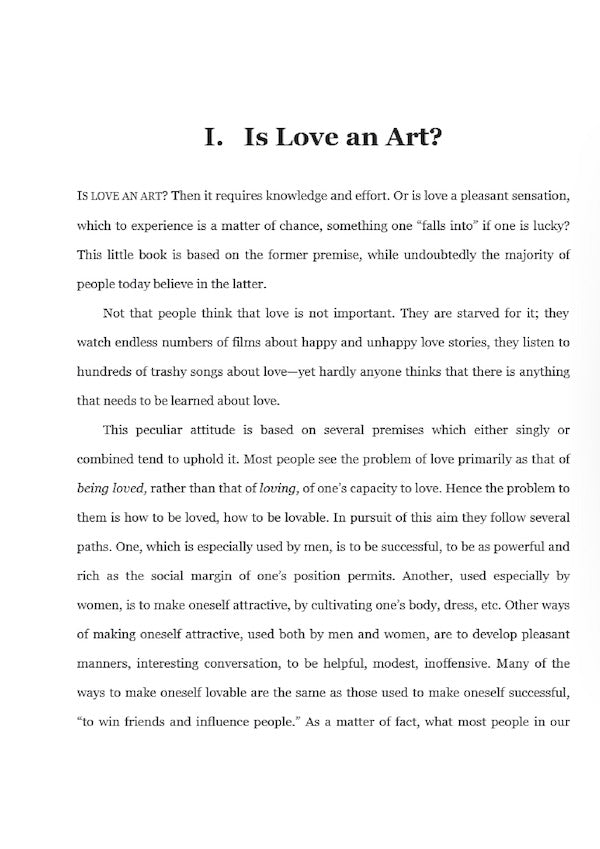 The Art Of Loving Erich Fromm / Эрих Фромм 9781855385054-4