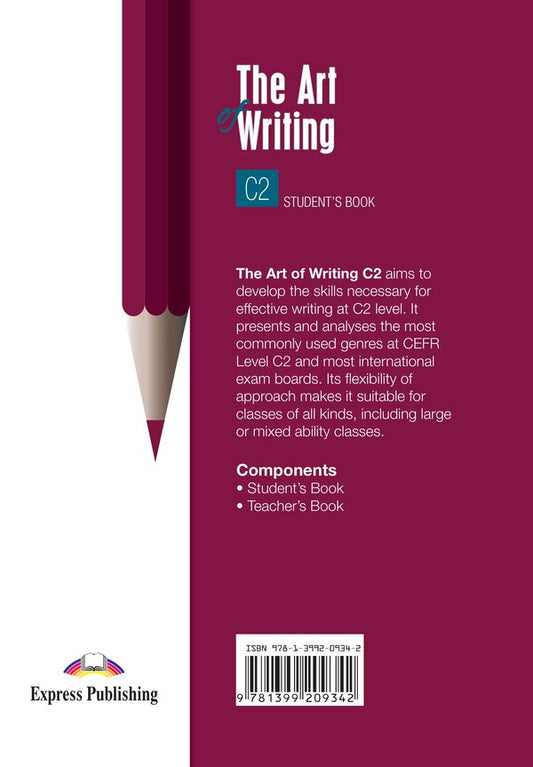 The Art of Writing C2 - Student's Book (with DigiBooks App) / The Art of Writing C2 - Student's Book (with DigiBooks App) Дженни Дули 978-1-3992-0980-9-2
