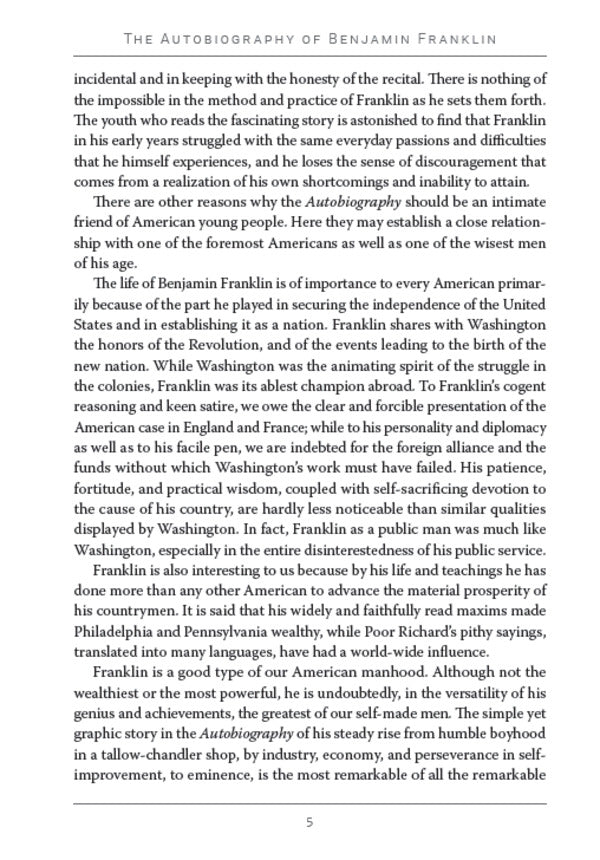 The Autobiography of Benjamin Franklin / The Autobiography of Benjamin Franklin Бенджамин Франклин 978-088-0006-58-3-4