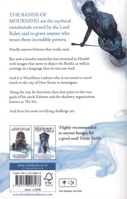 The Bands of Mourning / The Bands of Mourning Брендон Сандерсон 978-1-473-20827-8-2