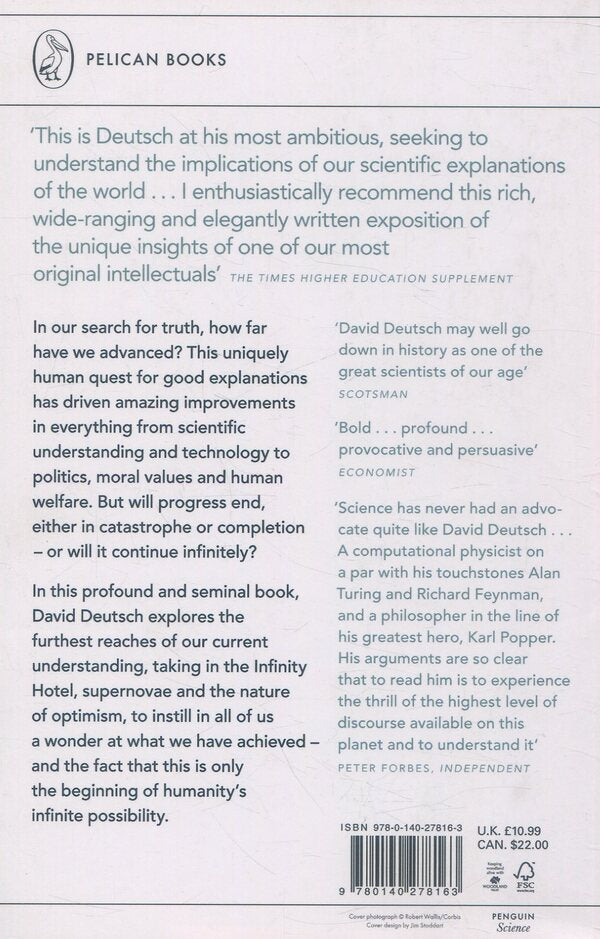 The Begining Of Infinity David Deutch / Дэвид Дойч 9780140278163-2