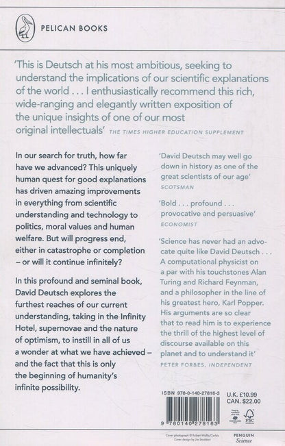 The Begining Of Infinity David Deutch / Дэвид Дойч 9780140278163-2